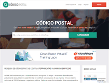 Tablet Screenshot of codigopostal.ciberforma.pt